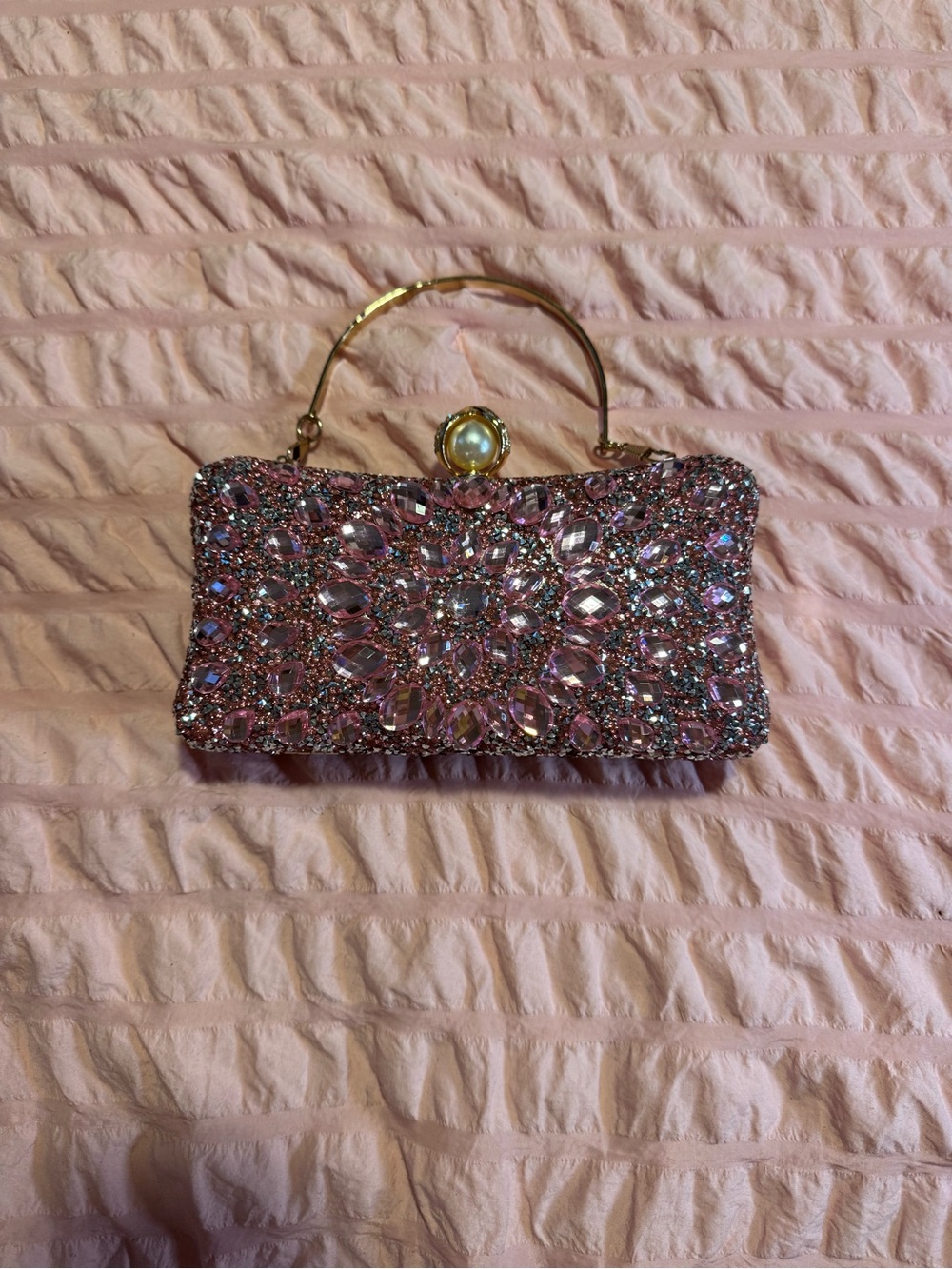 Pink Jewel Purse